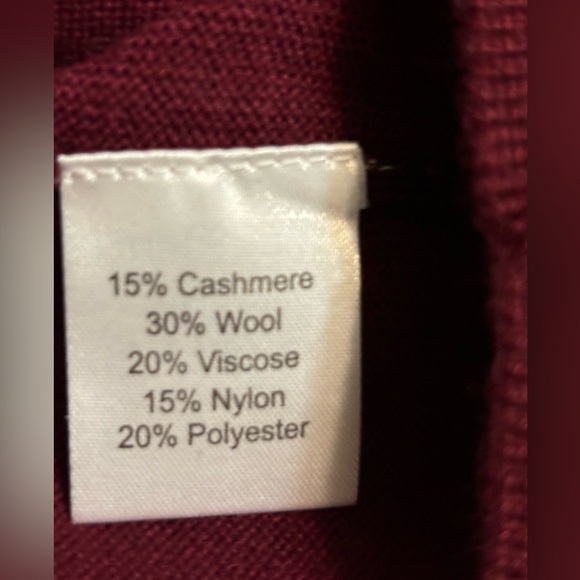 KALLSPIN NWT Cashmere Wool Blend Sweater Vest, Unisex - Picture 6 of 6